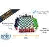 WE Games Four Player Chess Set