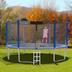 Costway 12/14/15ft Trampoline W/ Safety Enclosure Net Ladder Basketball Hoop 15 Costway 12/14/15ft Trampoline W/ Safety Enclosure Net Ladder Basketball Hoop -LITTLE TIKES Shop GUEST e56979b6 090e 4323 8b3d 485a501274ba