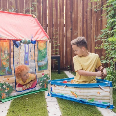 Melissa & Doug Let's Explore Park Ranger Cabin And Boat 1 Melissa & Doug Let's Explore Park Ranger Cabin And Boat