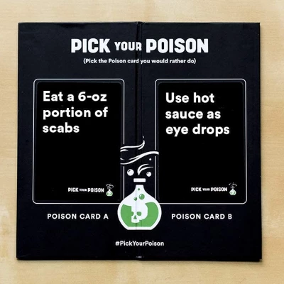 Pick Your Poison Card Game: The “What Would You Rather Do?” Game - After Dark Edition + Expansion Set 2 Pick Your Poison Card Game: The “What Would You Rather Do?” Game - After Dark Edition + Expansion Set - Image 2