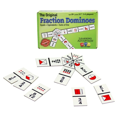 Learning Advantage The Original Fraction Dominoes, 2 Sets 1 Learning Advantage The Original Fraction Dominoes, 2 Sets