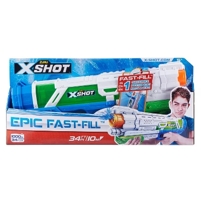 X-Shot Water Warfare Fast-Fill Water Blaster - L By ZURU 1 X-Shot Water Warfare Fast-Fill Water Blaster - L By ZURU