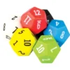 Teacher Created Resources 12 Sided Dice, Pack Of 6