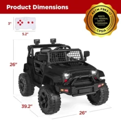 Best Choice Products 12V Kids Ride On Truck Car W/ Parent Remote Control, Spring Suspension, LED Lights -LITTLE TIKES Shop GUEST e8bd56b7 9270 4724 9e0f 6e593841a4bc