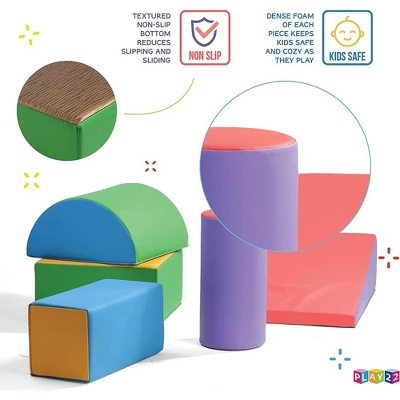 Climb And Crawl Activity Play Set - 5 Piece Soft Zone Climbing Blocks Lightweight Foam Shape Toy – Play22Usa 7 Climb And Crawl Activity Play Set - 5 Piece Soft Zone Climbing Blocks Lightweight Foam Shape Toy – Play22Usa - Image 7