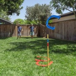 GoSports Giant Horseshoes Set - Made From Durable Plastic With Wooden Stakes -LITTLE TIKES Shop GUEST e8ef7b61 ca80 4125 b617 e3aa30f51e4d
