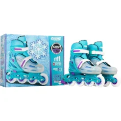 Crazy Skates 148 Adjustable Inline Skates For Girls And Boys - Unisex Skates - Adjust To Fit 4 Sizes -LITTLE TIKES Shop GUEST e93e9b63 d25c 47ed 9750 89d23379fc85