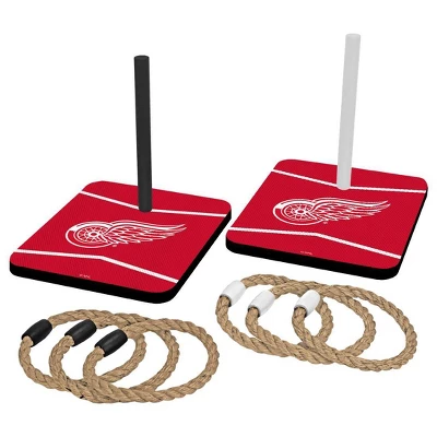 NHL Detroit Red Wings Quoits Ring Toss Game Set 1 NHL Detroit Red Wings Quoits Ring Toss Game Set