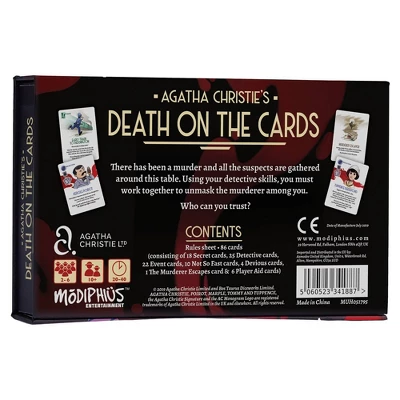 Asmodee Agatha Christie: Death On The Cards Board Game 1 Asmodee Agatha Christie: Death On The Cards Board Game