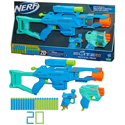 NERF Elite 2.0 Tactical Blaster - 3pk 2 NERF Elite 2.0 Tactical Blaster - 3pk - Image 2