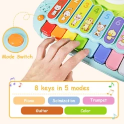 Costway 3 In 1 Musical Instruments Electronic Piano Xylophone Drum Set Learning Toys -LITTLE TIKES Shop GUEST ea8e0f23 3d4a 4ce4 b8ed f9c194a1a68c