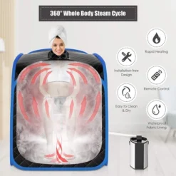 Costway Portable Steam Sauna -LITTLE TIKES Shop GUEST eb115f67 83e6 4d2f a88d c4315b74f8ef