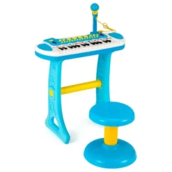 Costway 31 Key Kids Piano Keyboard Toy Toddler Musical Instrument W/ Microphone PinkBlue -LITTLE TIKES Shop GUEST eb9890fd 30a7 42d0 81b4 4aebd7e63fad