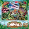 MasterPieces 100 Piece Jigsaw Puzzle For Kids - Reptile Friends - 11.5"x15"