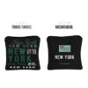 Gameday New York Football Black Synergy Pro Cornhole Bags (Set Of 4)