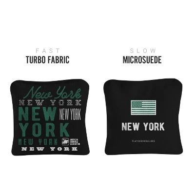 Gameday New York Football Black Synergy Pro Cornhole Bags (Set Of 4) 1 Gameday New York Football Black Synergy Pro Cornhole Bags (Set Of 4)