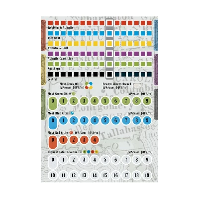 Rio-Grande-Games Southern Rails Board Game 2 Rio-Grande-Games Southern Rails Board Game - Image 2