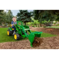 Peg Perego 12V John Deere Ground Loader Powered Ride-On