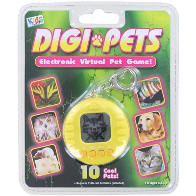 Kids Only Digi Pets Electronic Virtual Pet Game | Yellow 1 Kids Only Digi Pets Electronic Virtual Pet Game | Yellow