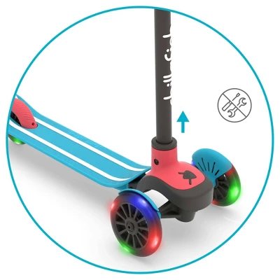 Chillafish Scotti Glow Lean To Steer Scooter With Light Up Wheels 2 Chillafish Scotti Glow Lean To Steer Scooter With Light Up Wheels - Image 2