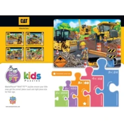 MasterPieces 60 Piece Kids Jigsaw Puzzle - CAT Parking Lot - 14"x19" -LITTLE TIKES Shop GUEST ed80a477 21d1 442c 81cf 64cf9b26cc94