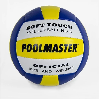 Swim Central 8" Sports Ball Soft Touch Volleyball Swimming Pool Accessory - Blue/Yellow 1 Swim Central 8" Sports Ball Soft Touch Volleyball Swimming Pool Accessory - Blue/Yellow