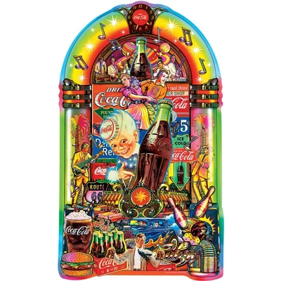 MasterPieces 1000 Piece Jigsaw Puzzle - Coca-Cola Jukebox - 21"x35" 2 MasterPieces 1000 Piece Jigsaw Puzzle - Coca-Cola Jukebox - 21"x35" - Image 2