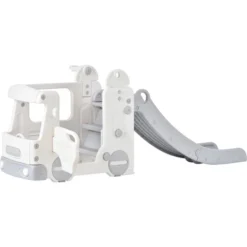 4-in-1 Kids Slide With Bus Play Structure Climber And Basketball Hoop, Freestanding Bus Climber With Slide For Toddlers-ModernLuxe -LITTLE TIKES Shop GUEST ee7f04cb 16bd 4645 b3ec 7862ae9d5d23