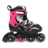 Chicago Skates Adjustable Kids' Inline Skates - Black/Pink