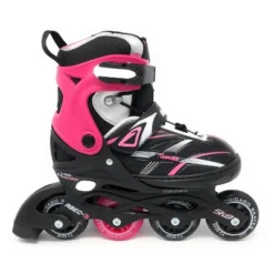 Chicago Skates Adjustable Kids' Inline Skates - Black/Pink