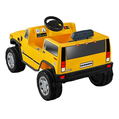 Kid Motorz 6V Hummer H2 Powered Ride-On - Yellow 2 Kid Motorz 6V Hummer H2 Powered Ride-On - Yellow - Image 2