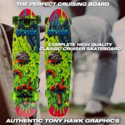 Tony Hawk 31" Cruiser Skateboard- Mad Hawk -LITTLE TIKES Shop GUEST ef67f7a0 6481 4c26 93f8 0cb50d27ac30