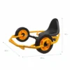 ECR4Kids My First Hand Cart, Playground Vehicles, Yellow/Black