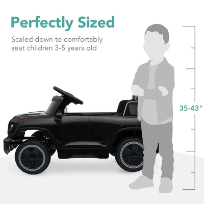 Best Choice Products 6V Kids Ride On Car Truck W/ Parent Control, 3 Speeds, LED Headlights, MP3 Player, Horn 3 Best Choice Products 6V Kids Ride On Car Truck W/ Parent Control, 3 Speeds, LED Headlights, MP3 Player, Horn - Image 3