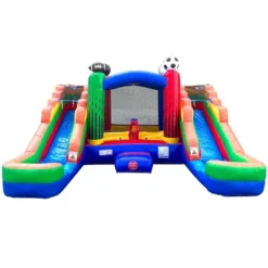 Pogo Bounce House Crossover Double Water Slide Bounce House Combo, No Blower -LITTLE TIKES Shop GUEST f06a0973 7fbf 4987 b4a2 2497b2591074
