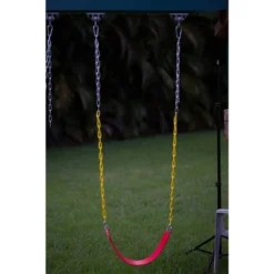 New Bounce Swing Seat With Heavy Duty Rust-Proof Chain Coated For Safety And Comfort - Outdoor Swings For Kids And Adults - 2 Pack - Red -LITTLE TIKES Shop GUEST f0bce0ba b001 4439 9d7e de53644e60e7