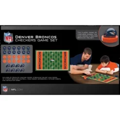 MasterPieces Officially Licensed NFL Denver Broncos Checkers Board Game For Families And Kids Ages 6 And Up -LITTLE TIKES Shop GUEST f0f9923a 60b0 4e5d 8d47 b9c602aa9f39