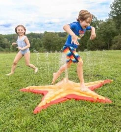 HearthSong Starfish 5-Foot Sprinkler Splash Pad For Kids' Outdoor Active Water Play -LITTLE TIKES Shop GUEST f1107b63 bc0b 44f8 85ea 14d9c73f5da1