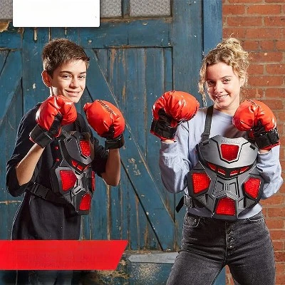 ArmoGear Kids Boxing Gloves With Easy Closure - Red 2 ArmoGear Kids Boxing Gloves With Easy Closure - Red - Image 2