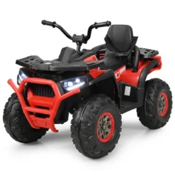 Costway 12V Kids Electric 4-Wheeler ATV Quad 2 Speeds Ride On Car W/MP3&LED Lights -LITTLE TIKES Shop GUEST f248d6f6 78d0 4987 b76f 0efc21ca3f18