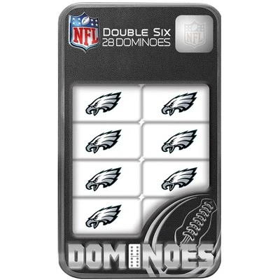MasterPieces Officially Licensed NFL Philadelphia Eagles 28 Piece Dominoes Game For Adults 1 MasterPieces Officially Licensed NFL Philadelphia Eagles 28 Piece Dominoes Game For Adults