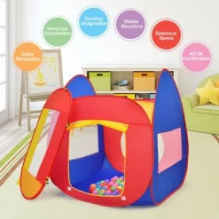 Costway Portable Kid Baby Play House Indoor Outdoor Toy Tent Game Playhut With 100 Balls 16 Costway Portable Kid Baby Play House Indoor Outdoor Toy Tent Game Playhut With 100 Balls -LITTLE TIKES Shop GUEST f3929561 5431 40f2 86e6 d0955199af0a