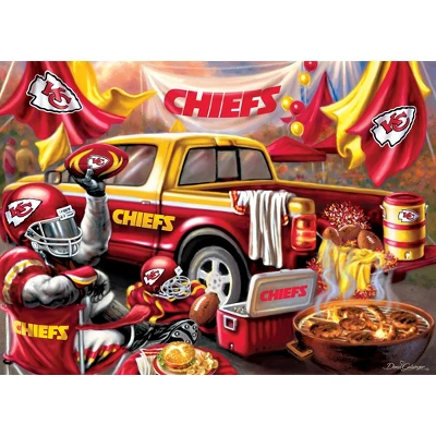 MasterPieces 1000 Piece Jigsaw Puzzle - NFL Kansas City Chiefs Gameday 2 MasterPieces 1000 Piece Jigsaw Puzzle - NFL Kansas City Chiefs Gameday - Image 2