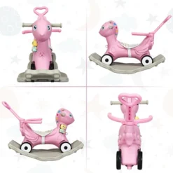 Costway Baby Rocking Horse 4 In 1 Kids Ride On Toy Push Car W/ Music -LITTLE TIKES Shop GUEST f4b35d95 f24d 4154 ae49 d1c7f2cea7d0