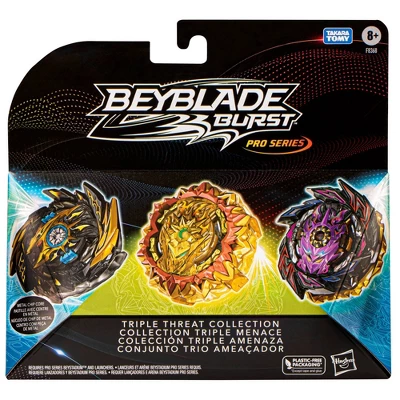 Beyblade Burst Pro Series Triple Threat Collection Battling Tops 1 Beyblade Burst Pro Series Triple Threat Collection Battling Tops