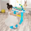 Costway 31 Key Kids Piano Keyboard Toy Toddler Musical Instrument W/ Microphone PinkBlue