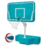 Northlight 42 Inch Poolside Adjustable Basketball Hoop For In-Ground Pools