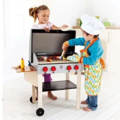 HAPE Wooden Gourmet Grill And Shish Kabob Play Kitchen -LITTLE TIKES Shop GUEST f7cc35aa fbe9 407f a9e6 bb028d92ae04