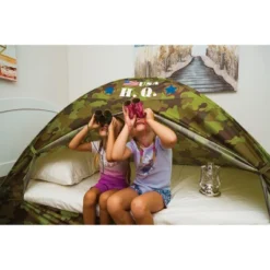Pacific Play Tents Kids H.Q. Bed Tent - Twin Size -LITTLE TIKES Shop GUEST f846d9dc 178e 4c15 b947 b695440ec382
