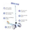 Bluey Tilt/Turn Scooter With Light Up Wheels